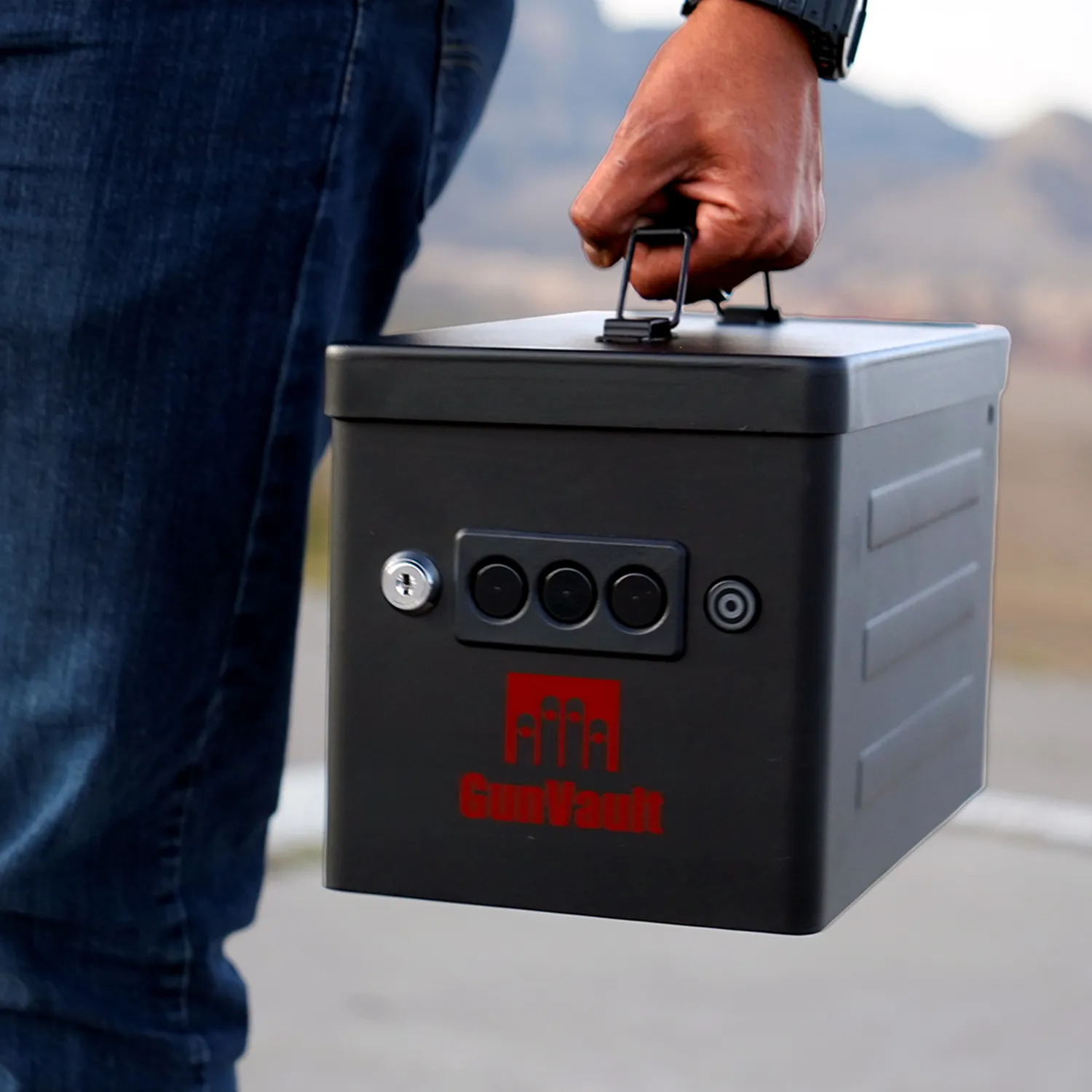 GunVault RangeVault Handgun Safe GVRV100BK