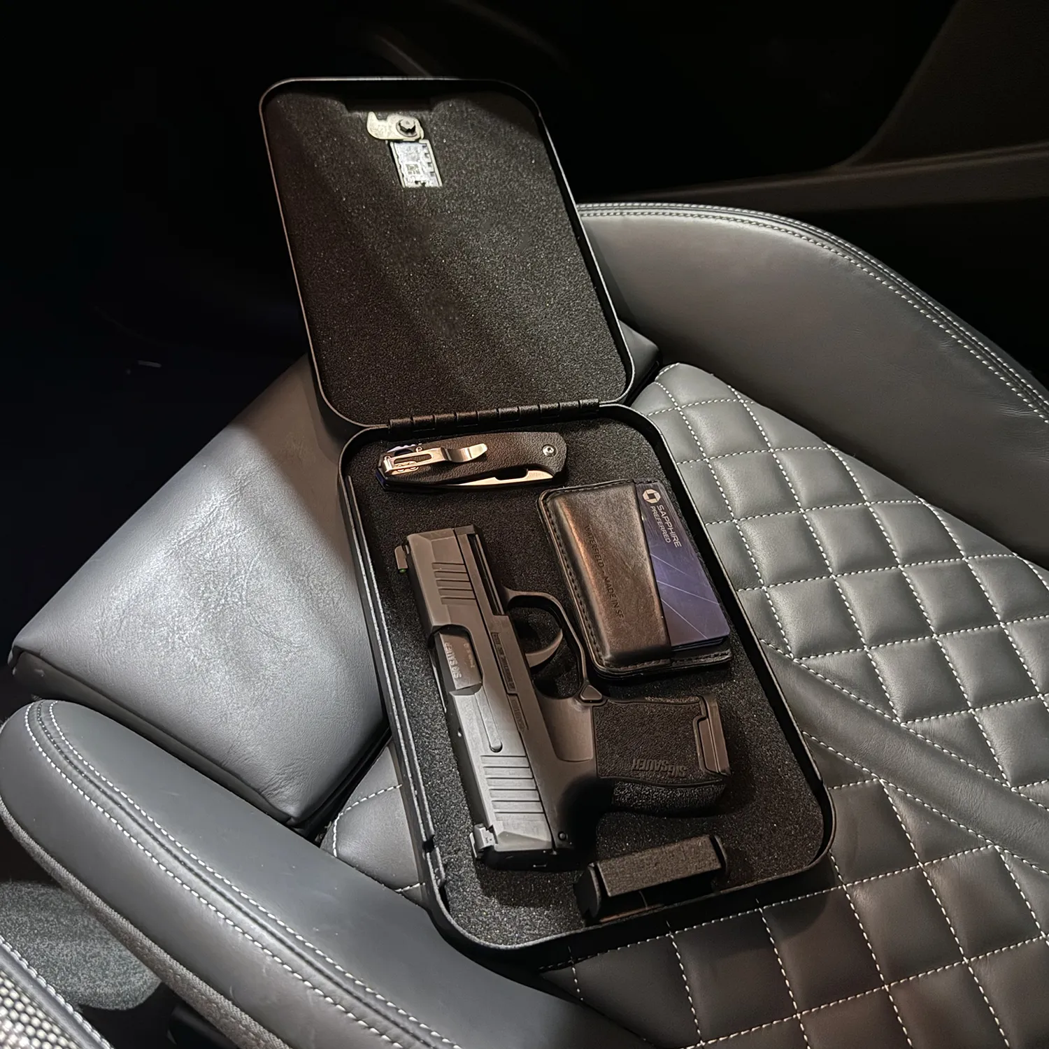 GunVault Portable Handgun Safe NanoVault 300