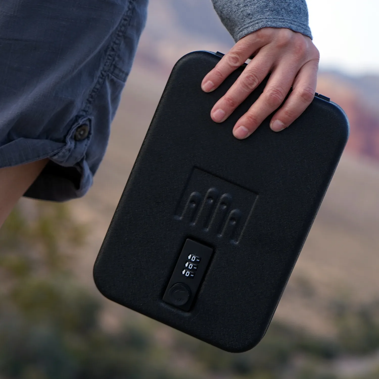GunVault Portable Handgun Safe NanoVault 300