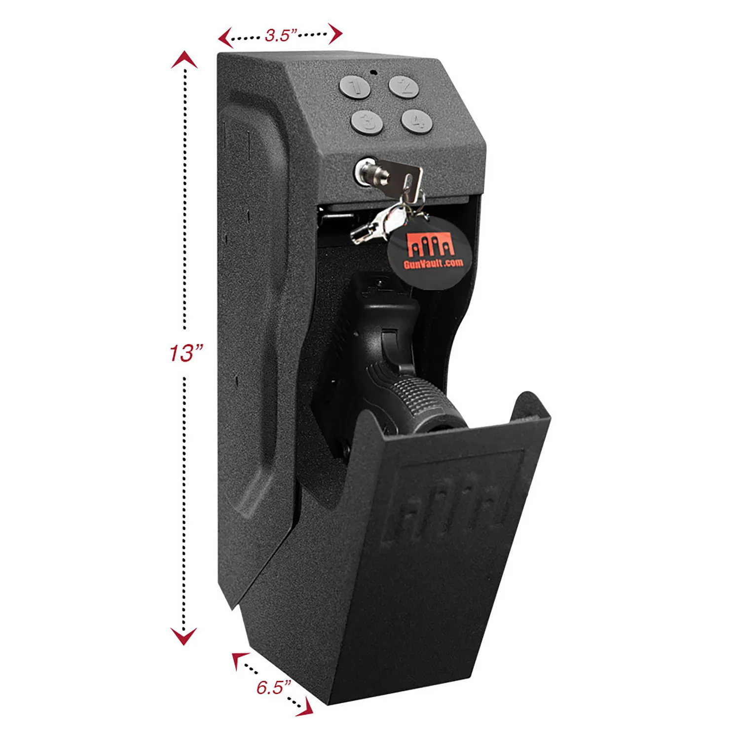 GunVault MicroVault Handgun Safe MV500