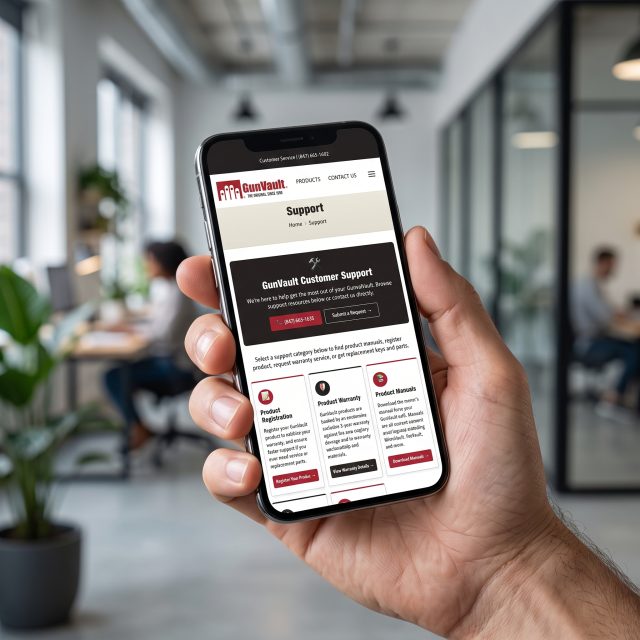 GunVault Safe Product Support