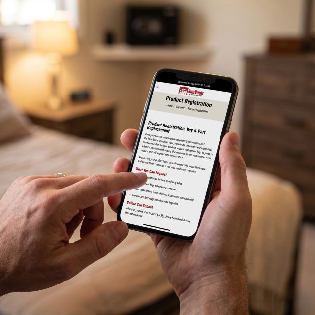 Registering Your GunVault